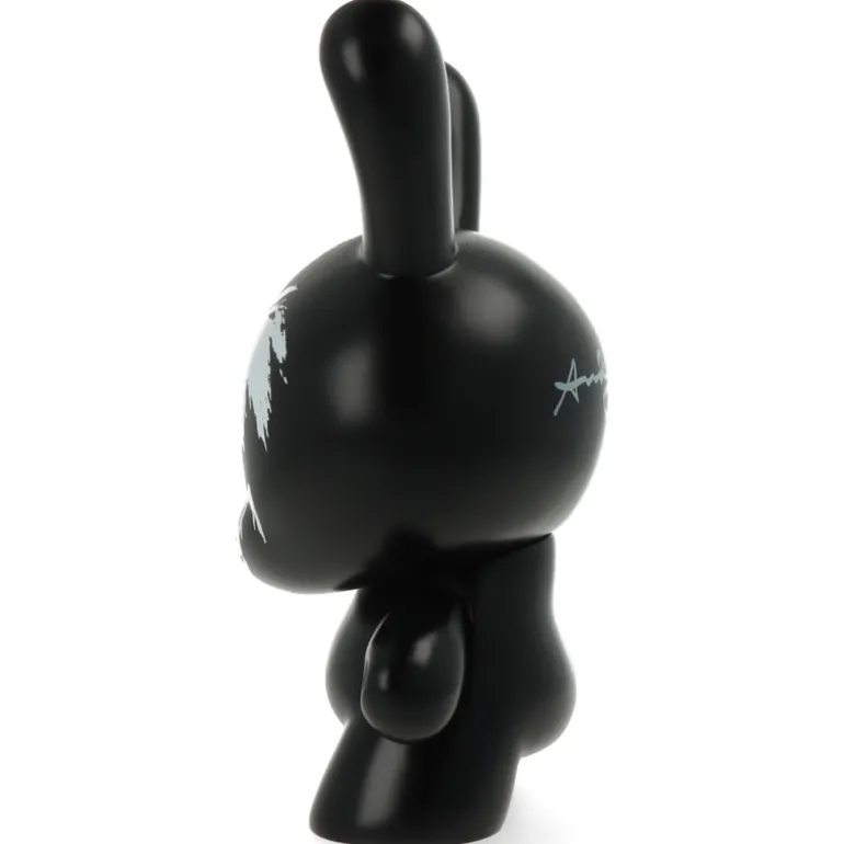 Andy Warhol Fright Wig Self-Portrait 8" Masterpiece Dunny - Monochrome Edition