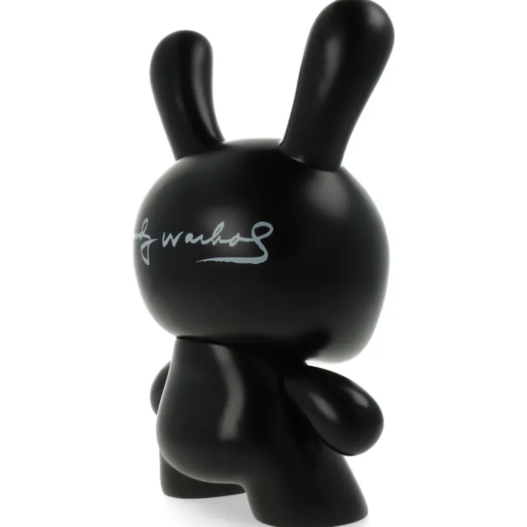 Andy Warhol Fright Wig Self-Portrait 8" Masterpiece Dunny - Monochrome Edition