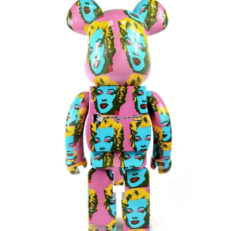 1000% Bearbrick Andy Warhol Marilyn Monroe v2