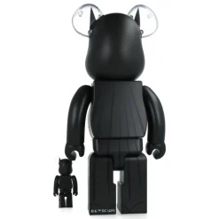 400% + 100% Bearbrick Batman Hush - Black ver.