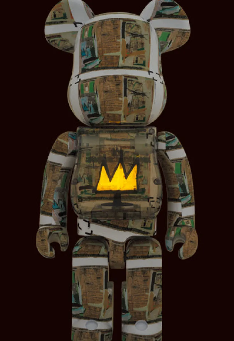 1000% Bearbrick Jean-Michel Basquiat - King Pleasure