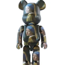 1000% Bearbrick Joahnnes Vermeer "La jeune fille à la perle"