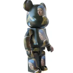 1000% Bearbrick Joahnnes Vermeer "La jeune fille à la perle"