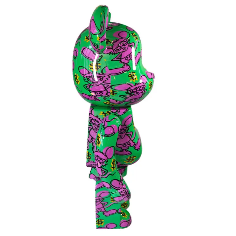 1000% Bearbrick Keith Haring 11