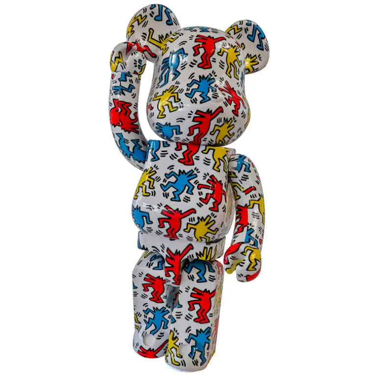 1000% Bearbrick Keith Haring V9