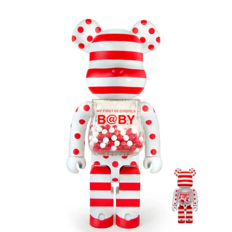 400% + 100% Bearbrick My First Baby BWWT3