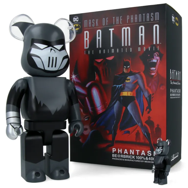 400% + 100% Bearbrick Phantasm (Batman The Animated Series Ver.)