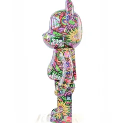 1000% Bearbrick Psychedelic Paisley