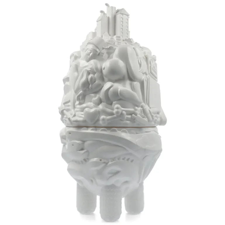 City Monster Toybox - Glossy White Edition