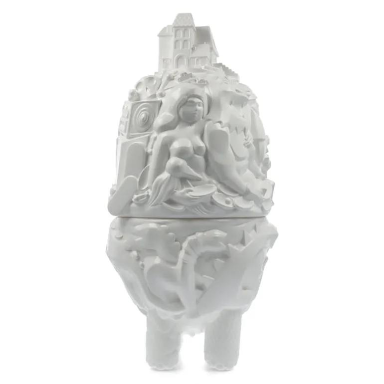 City Monster Toybox - Glossy White Edition