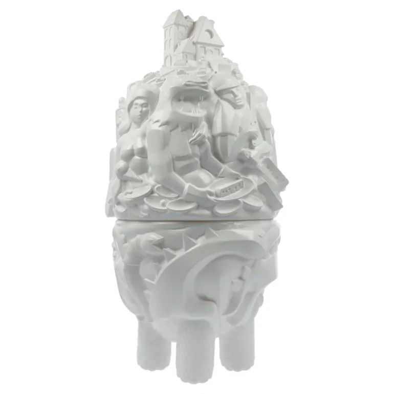 City Monster Toybox - Glossy White Edition