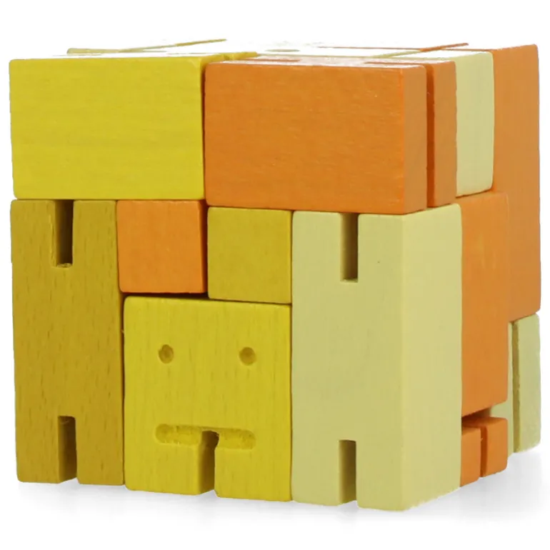 Cubebot - Small - Yellow Multi