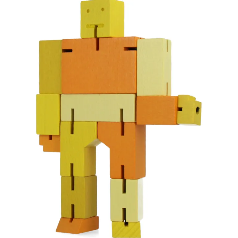 Cubebot - Small - Yellow Multi
