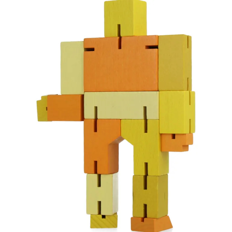 Cubebot - Small - Yellow Multi