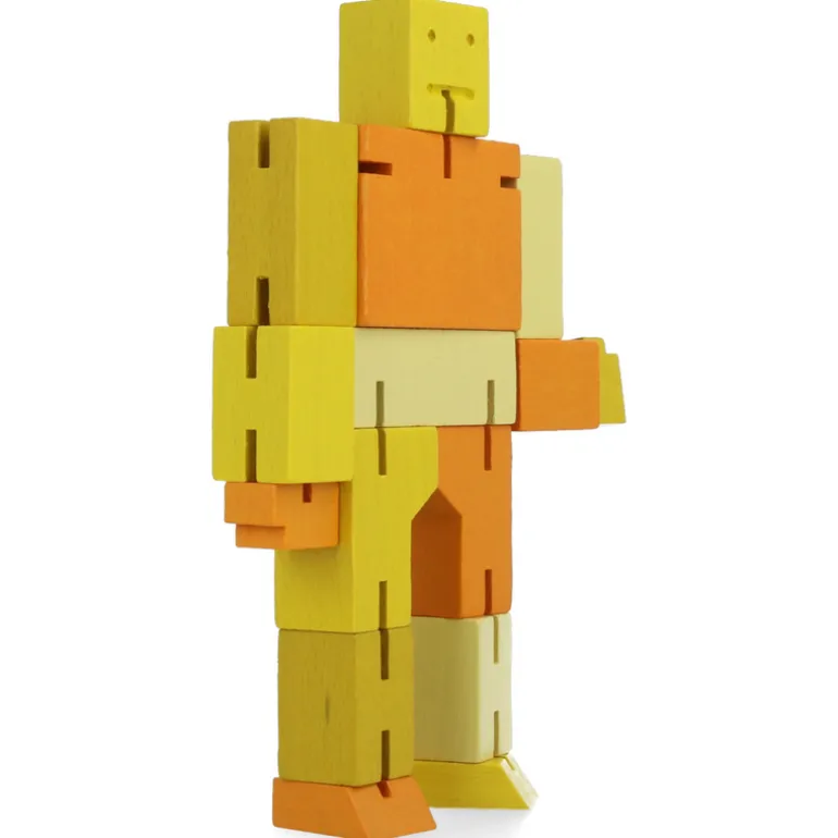 Cubebot - Small - Yellow Multi