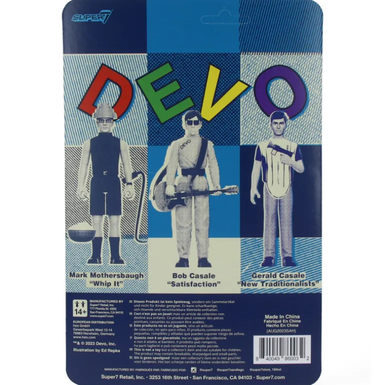 Devo - Gerald Casale (New Traditionalists) - ReAction Figures Wave 03