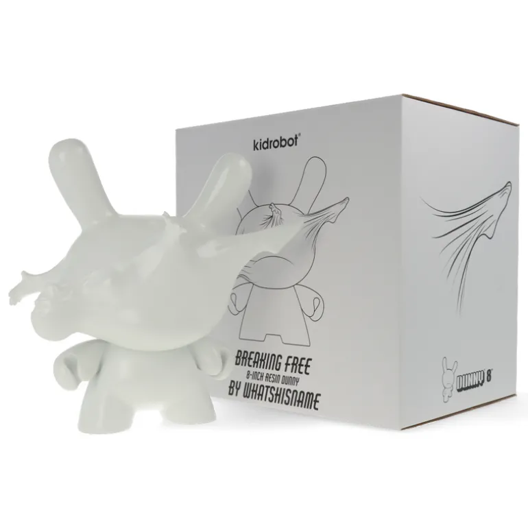 8" Dunny Breaking Free Resin Artist Figure by WHATSHISNAME
