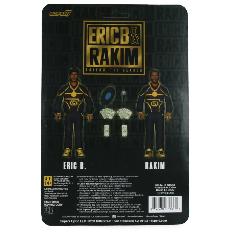 Eric B & Rakim - Follow the Leader - ReAction Figures