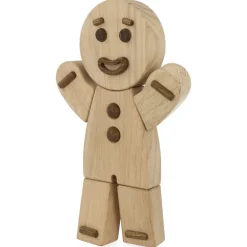 Gingerbread Man Natural Oak