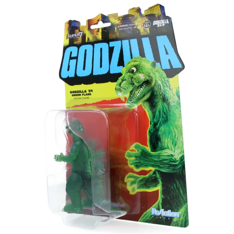 Godzilla (Semi-Clear Green Version) - Toho ReAction Figures Wave 7