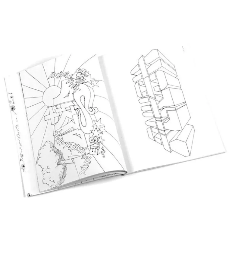 Graffiti Coloring Book