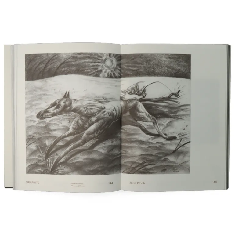 Graphite hand-drawn pencil sketches and drawings from around the world