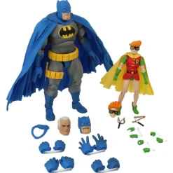 Mafex Batman Blue Ver. & Robin (The Dark Knight Returns)