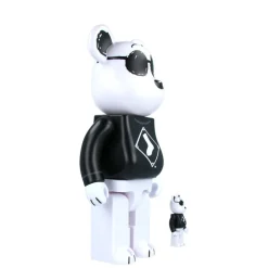 400% + 100% MLB x Bearbrick Snoopy (White Sox)