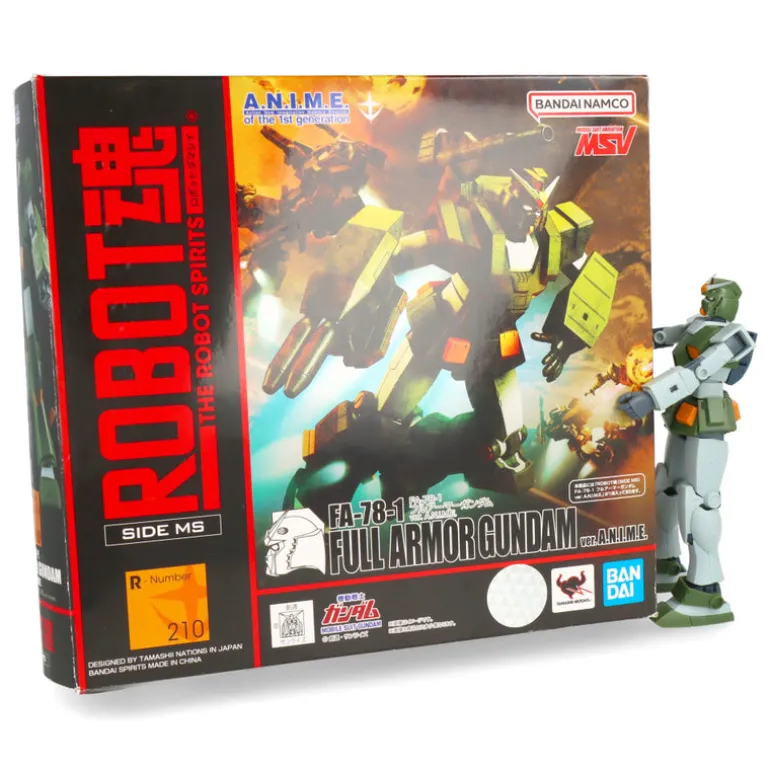 Moblie Suit Gundam MSV figurine Robot Spirits (Side MS) FA-78-1 FULL ARMOR GUNDAM ver. A.N.I.M.E.