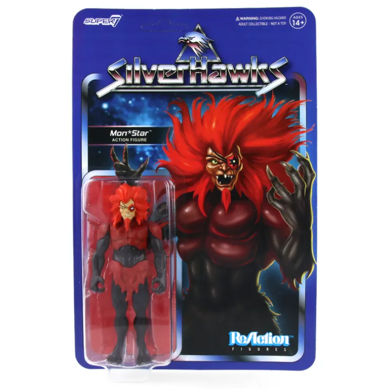 Mon*Star (Pre-Transformation) - SilverHawks - ReAction Figures wave 01