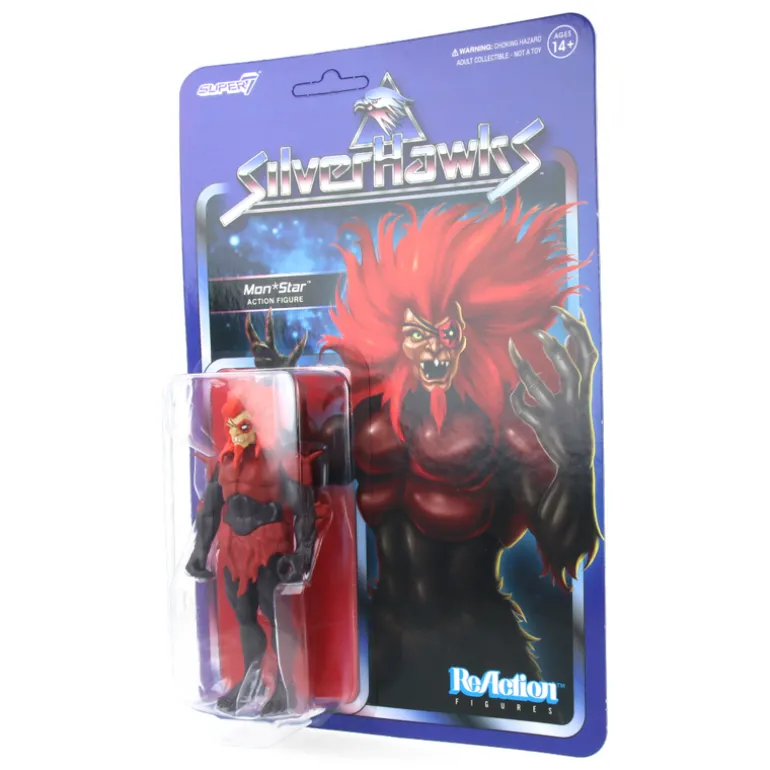 Mon*Star (Pre-Transformation) - SilverHawks - ReAction Figures wave 01