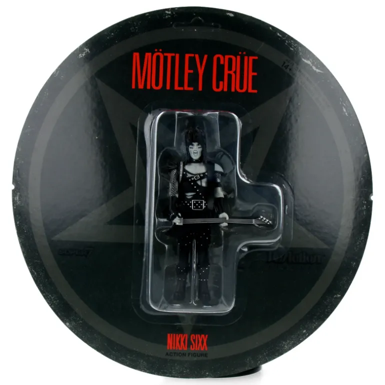 Nikki Sixx (Shout at the Devil - Black & White) - Motley Crue - ReAction Figures
