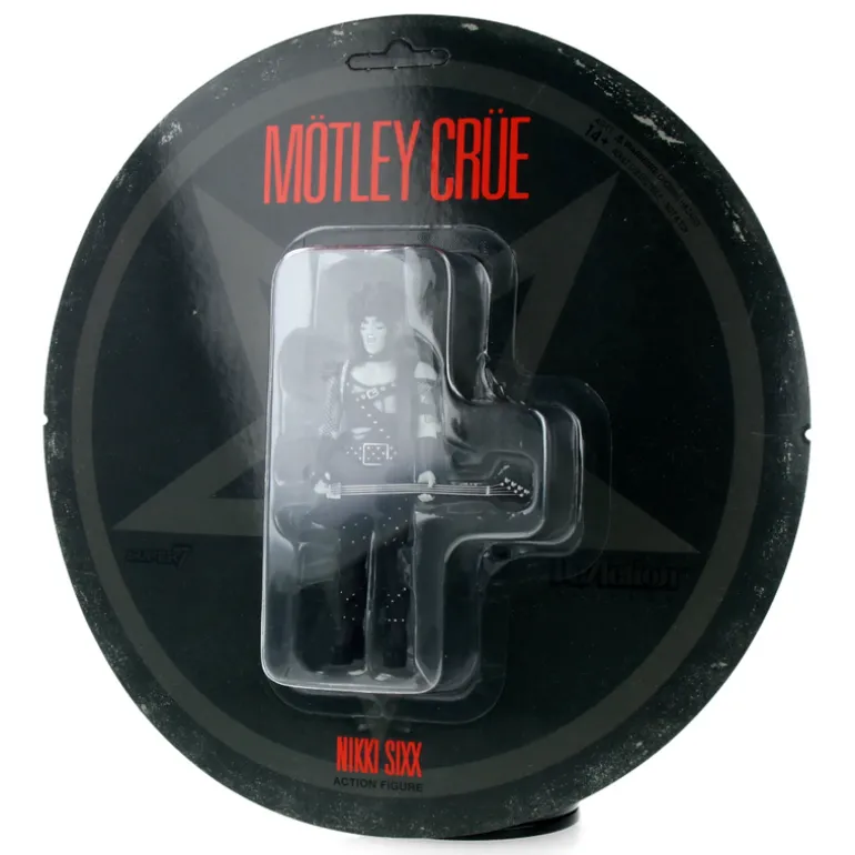 Nikki Sixx (Shout at the Devil - Black & White) - Motley Crue - ReAction Figures