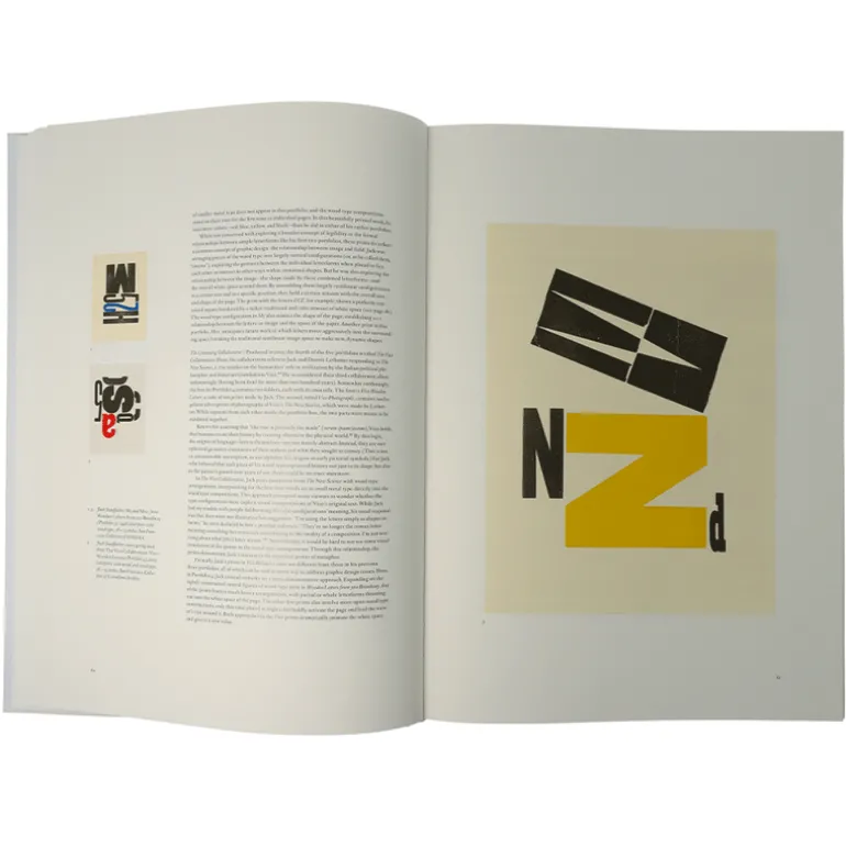 Only on Saturday : The Wood Type Prints of Jack Stauffacher