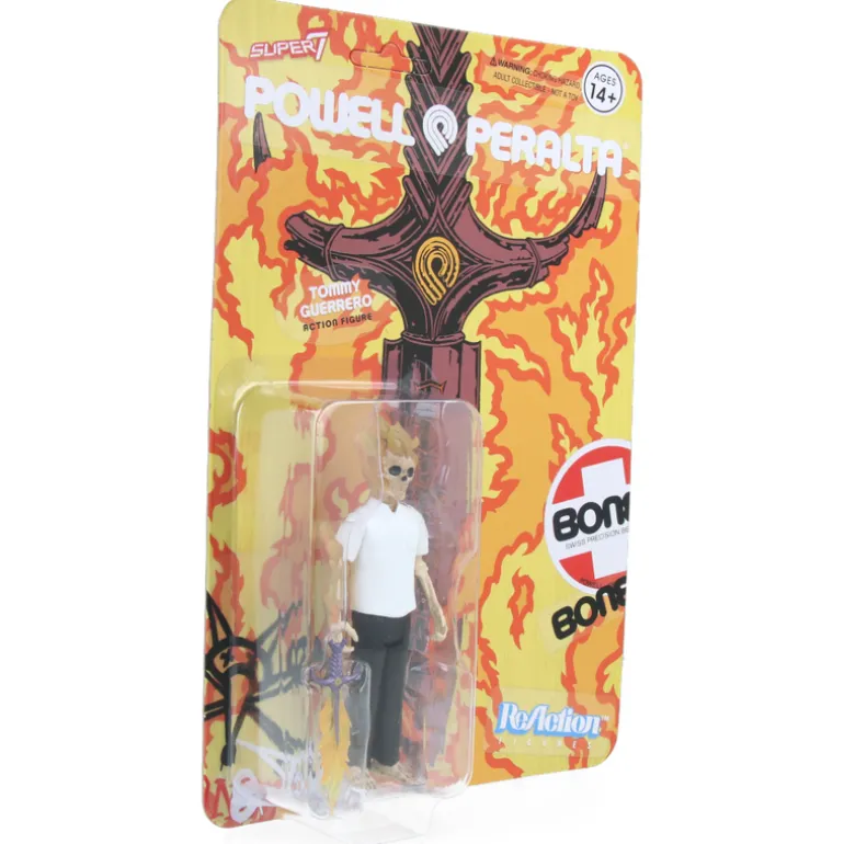 Powell -peralta - ReAction Figure Welle 03 - Tommy Guerrero Flaming Dolch (SF downhill)