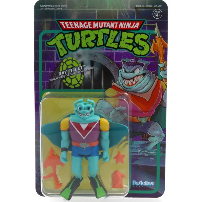 Ray Fillet (Tortues Ninja - TMNT) - ReAction figure