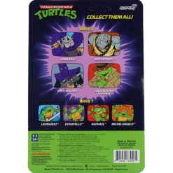 ReAction Figures Wave 08 - Rocksteady (Cartoon) - TMNT