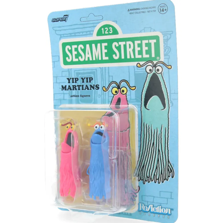 Sesamstraße ReAction Figures - yip yip Marsianer