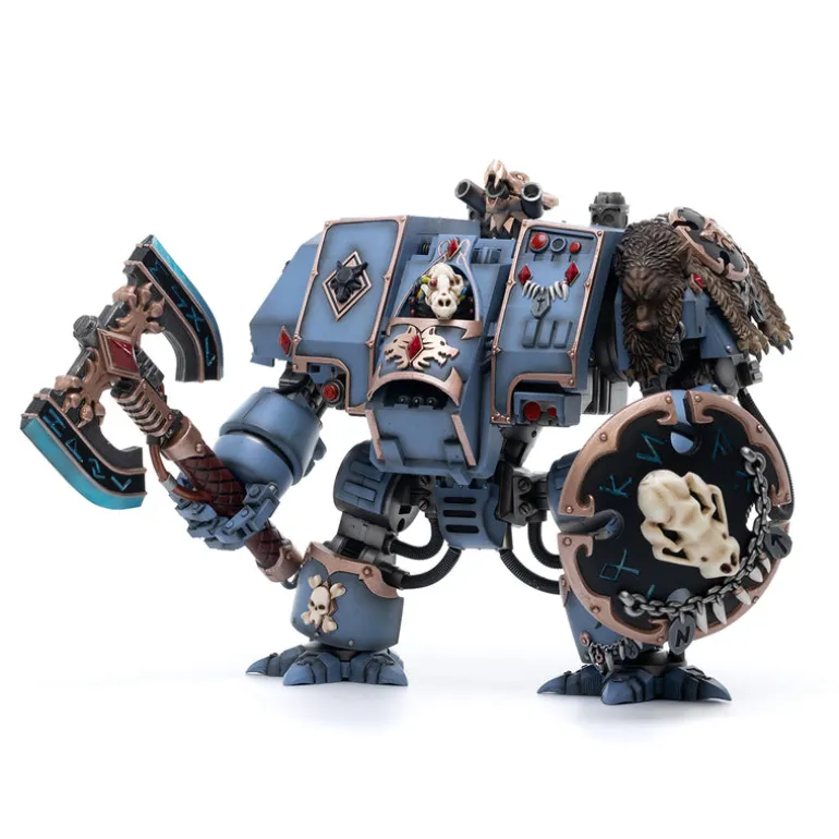 Space Marines Space Wolves Venerable Dreadnought Brother Hvor (Warhammer 40K)