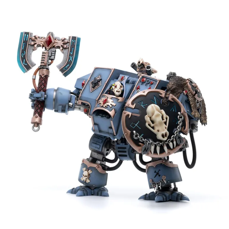 Space Marines Space Wolves Venerable Dreadnought Brother Hvor (Warhammer 40K)