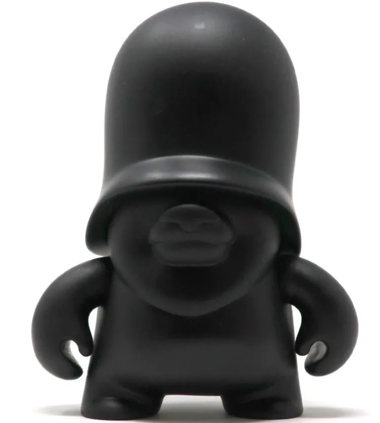 4" Teddy Troops 2.0 DIY/CMYK - Noir