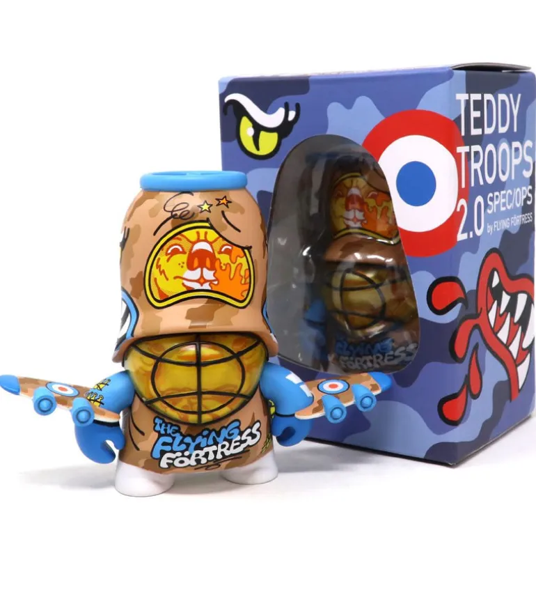 4" Teddy Troops 2.0 Spec/Ops series - Sand Camouflage Trooper
