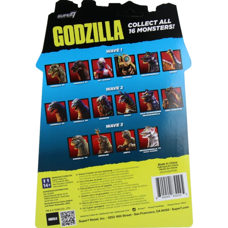 Toho ReAction Figures Wave 03 - Megalon